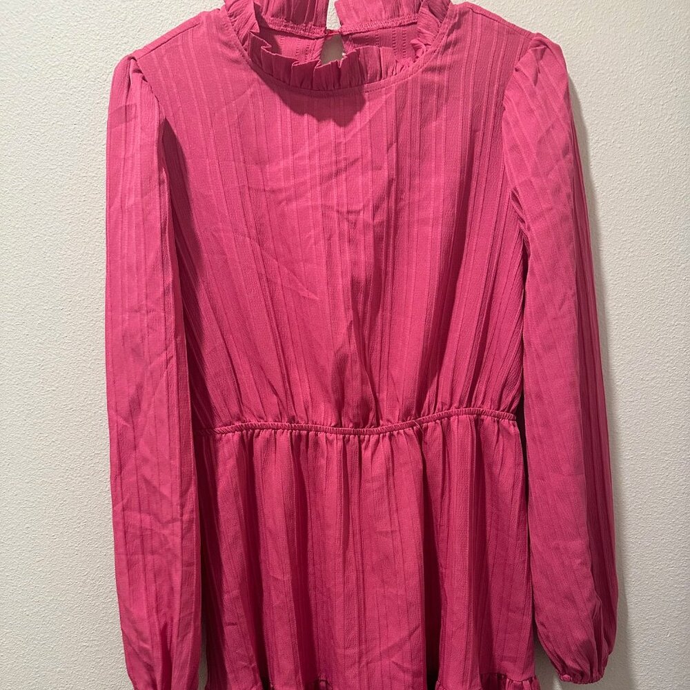 🎀Women's Maxi Pink Dress - Hot Pink